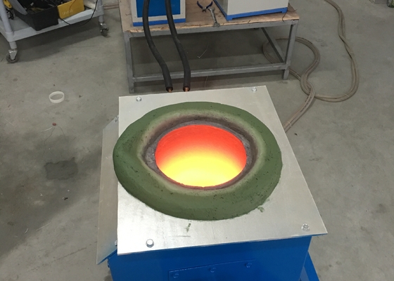 IGBT Power Devices High Temperature 1800C Induction Melting Machine For All Kinds Metal