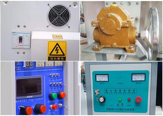 IGBT Power Devices High Temperature 1800C Induction Melting Machine For All Kinds Metal