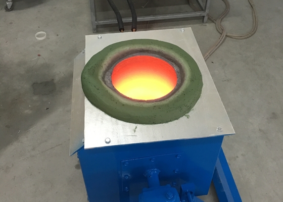 Melting Fast Medium Frequency Induction Furnace For Melting Scrap Gold Silver Copper And Other Metal