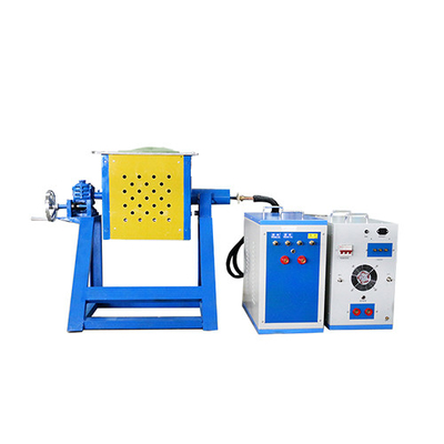 Hot sale coreless induction melting furnace 10 kg induction furnace for brass induction melting furnace