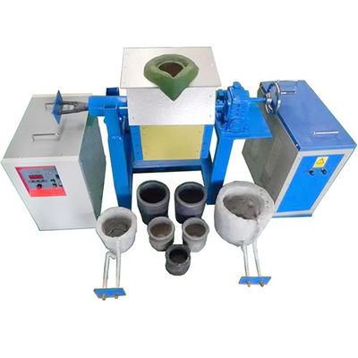Hot sale coreless induction melting furnace 10 kg induction furnace for brass induction melting furnace